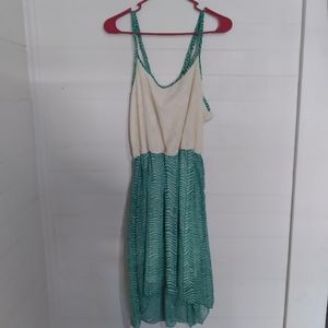 Nobo hi low country chick dress with spaghetti straps. XL